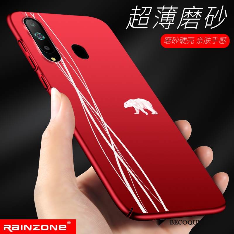 Kuori Samsung Galaxy A8s Laukut Persoonallisuus Sininen, Kotelo Samsung Galaxy A8s Suojaus Puhelimen Kuoret Pesty Suede