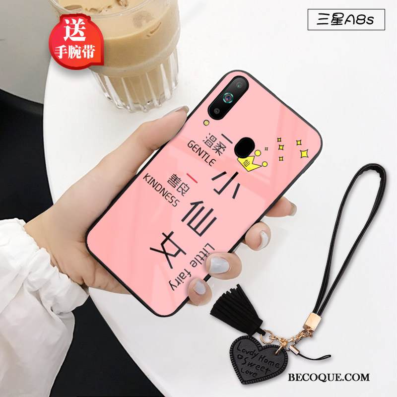 Kuori Samsung Galaxy A8s Laukut Puhelimen Kuoret Jauhe, Kotelo Samsung Galaxy A8s Sarjakuva Rakastunut Persoonallisuus