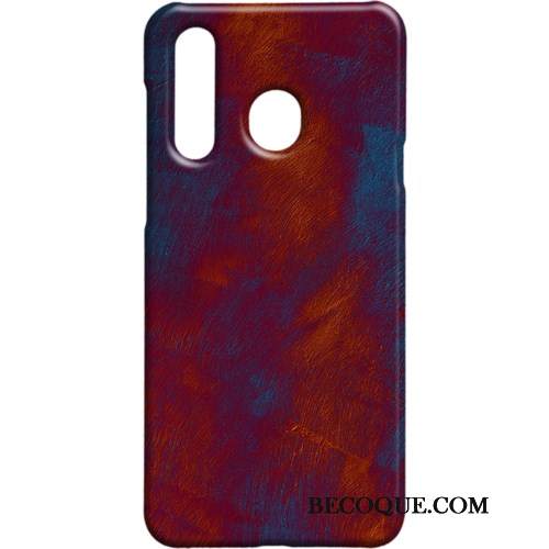 Kuori Samsung Galaxy A8s Metalli Pesty Suede Tuuli, Kotelo Samsung Galaxy A8s Vuosikerta