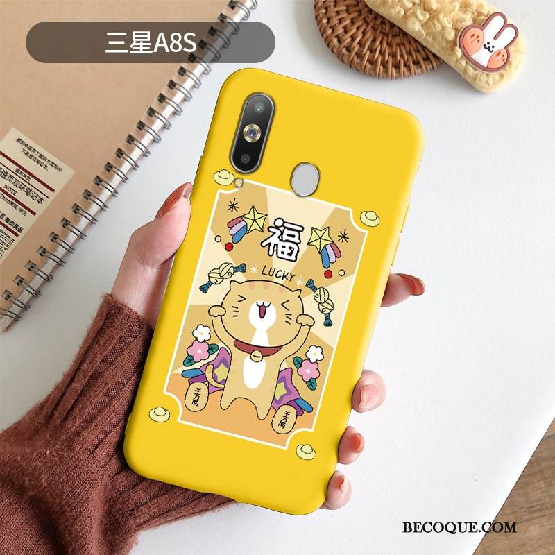 Kuori Samsung Galaxy A8s Pehmeä Neste Murtumaton Ohut, Kotelo Samsung Galaxy A8s Silikoni Kiinalainen Tyyli Ultra