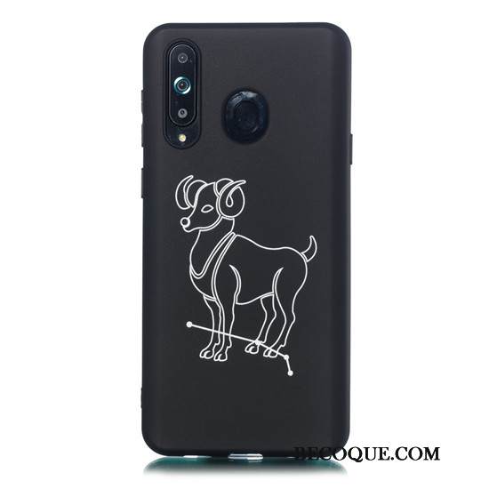 Kuori Samsung Galaxy A8s Pehmeä Neste Musta Puhelimen Kuoret, Kotelo Samsung Galaxy A8s Sarjakuva Ripustettavat Koristeet Ultra