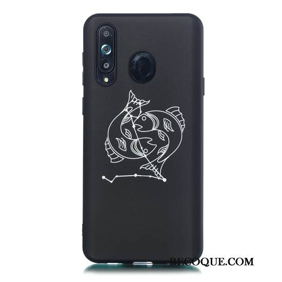 Kuori Samsung Galaxy A8s Pehmeä Neste Musta Puhelimen Kuoret, Kotelo Samsung Galaxy A8s Sarjakuva Ripustettavat Koristeet Ultra