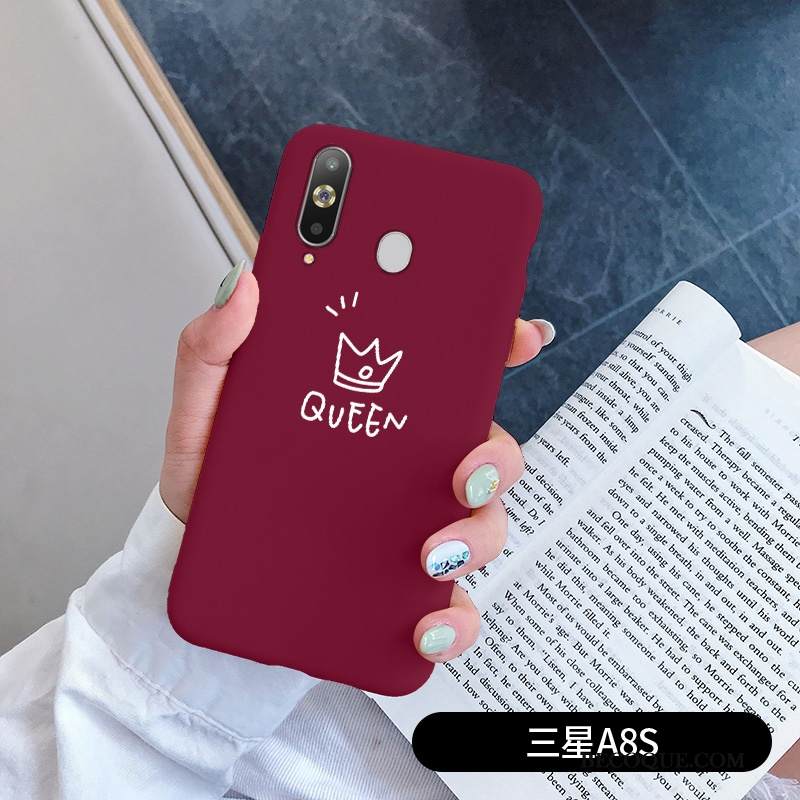 Kuori Samsung Galaxy A8s Pehmeä Neste Persoonallisuus Ohut, Kotelo Samsung Galaxy A8s Suojaus Murtumaton Ihana