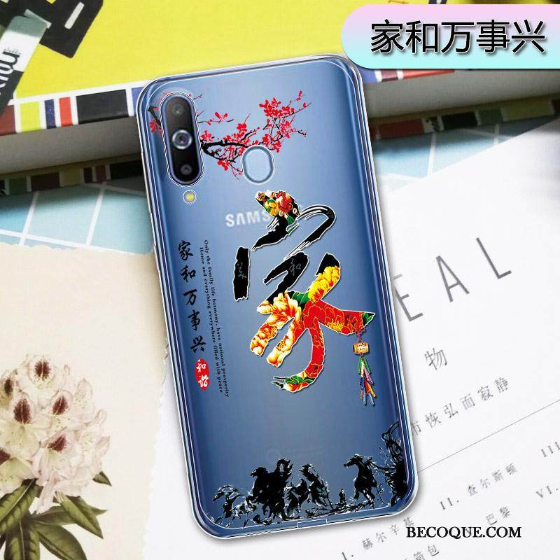 Kuori Samsung Galaxy A8s Ripustettavat Koristeet Läpinäkyvä, Kotelo Samsung Galaxy A8s Murtumaton Puhelimen Kuoret