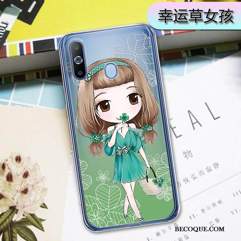 Kuori Samsung Galaxy A8s Ripustettavat Koristeet Läpinäkyvä, Kotelo Samsung Galaxy A8s Murtumaton Puhelimen Kuoret