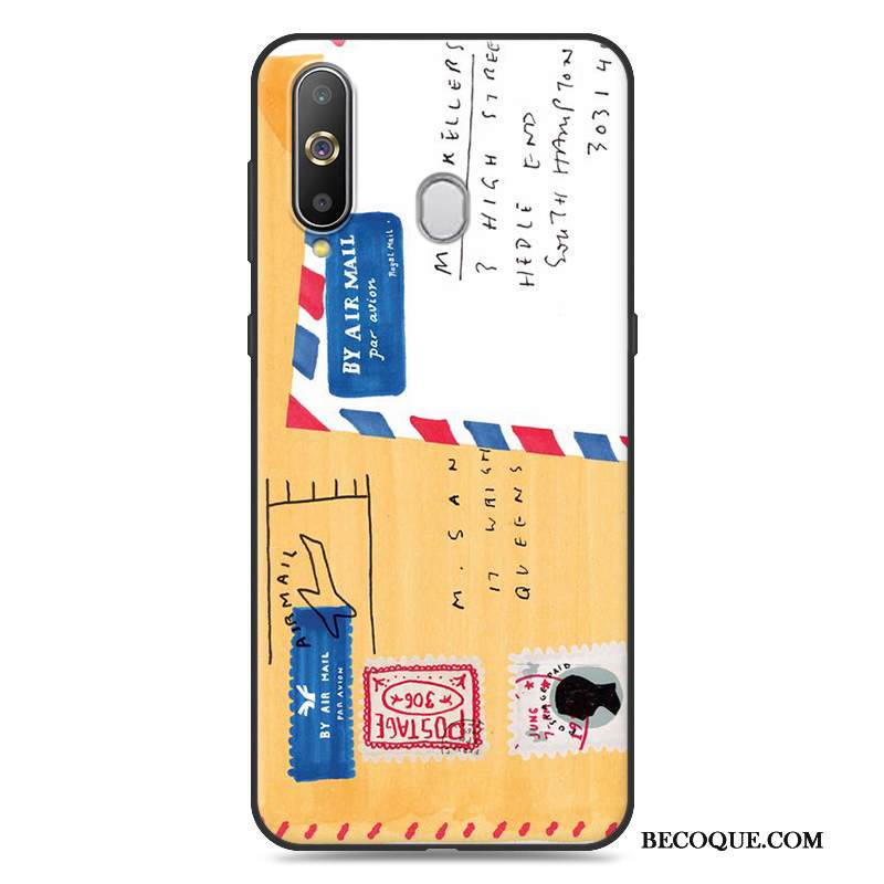 Kuori Samsung Galaxy A8s Sarjakuva Puhelimen Kuoret Trendi, Kotelo Samsung Galaxy A8s Laukut Keltainen Murtumaton