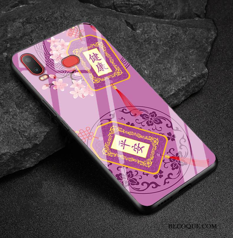 Kuori Samsung Galaxy A8s Sarjakuva Yksinkertainen Jauhe, Kotelo Samsung Galaxy A8s Suojaus Puhelimen Kuoret Ihana