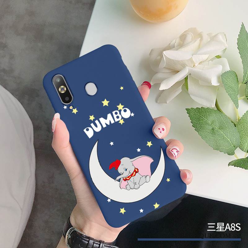 Kuori Samsung Galaxy A8s Silikoni Puhelimen Kuoret Jauhe, Kotelo Samsung Galaxy A8s Tila Yksinkertainen Ohut