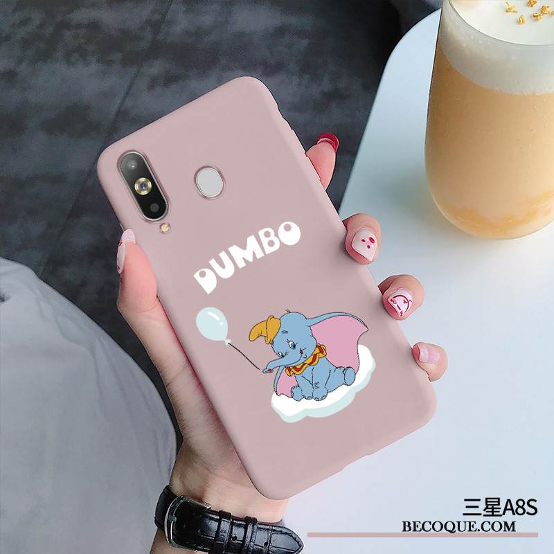 Kuori Samsung Galaxy A8s Silikoni Puhelimen Kuoret Jauhe, Kotelo Samsung Galaxy A8s Tila Yksinkertainen Ohut