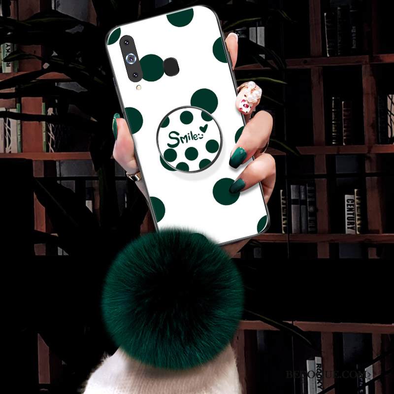 Kuori Samsung Galaxy A8s Silikoni Valkoinen Uhkea, Kotelo Samsung Galaxy A8s Vuosikerta Puhelimen Kuoret Lasi