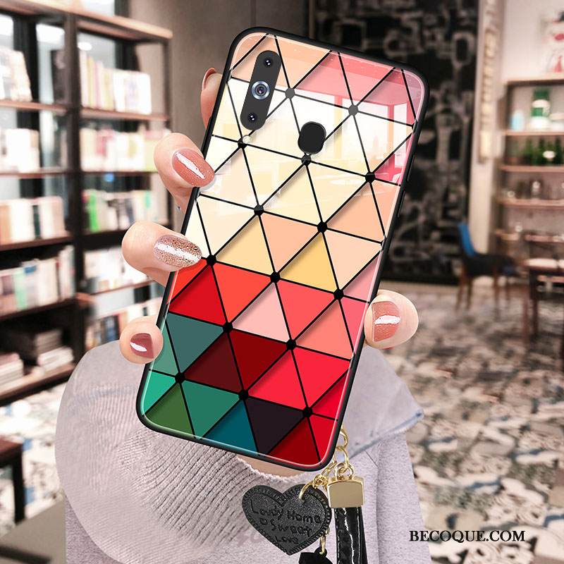 Kuori Samsung Galaxy A8s Suojaus Timantti Lasi, Kotelo Samsung Galaxy A8s Murtumaton Puhelimen Kuoret