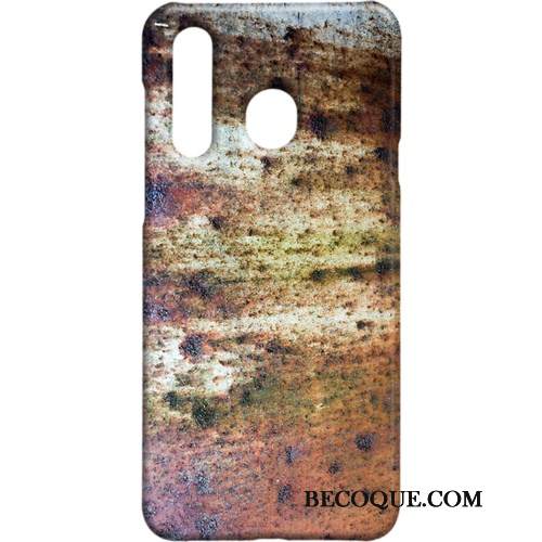 Kuori Samsung Galaxy A8s Suojaus Tuuli Punainen, Kotelo Samsung Galaxy A8s Pesty Suede