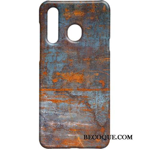 Kuori Samsung Galaxy A8s Suojaus Tuuli Punainen, Kotelo Samsung Galaxy A8s Pesty Suede