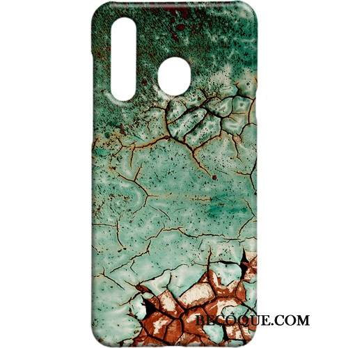 Kuori Samsung Galaxy A8s Suojaus Tuuli Punainen, Kotelo Samsung Galaxy A8s Pesty Suede