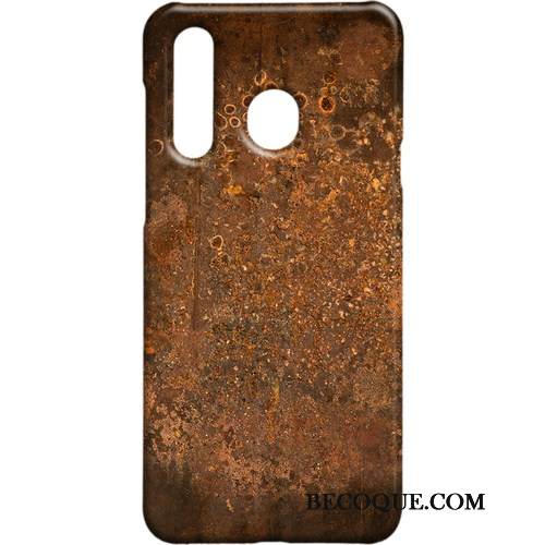 Kuori Samsung Galaxy A8s Suojaus Tuuli Punainen, Kotelo Samsung Galaxy A8s Pesty Suede