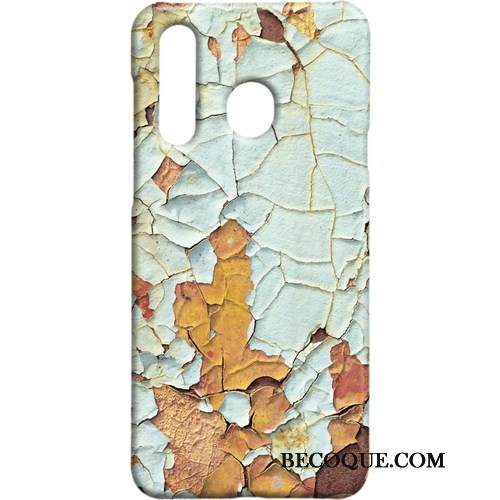 Kuori Samsung Galaxy A8s Suojaus Tuuli Punainen, Kotelo Samsung Galaxy A8s Pesty Suede