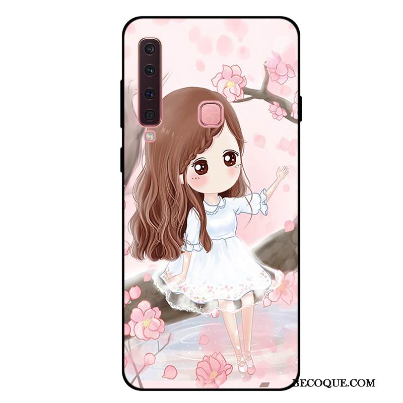 Kuori Samsung Galaxy A9 2018 Laukut Jauhe Muokata, Kotelo Samsung Galaxy A9 2018 Pehmeä Neste Puhelimen Kuoret Murtumaton