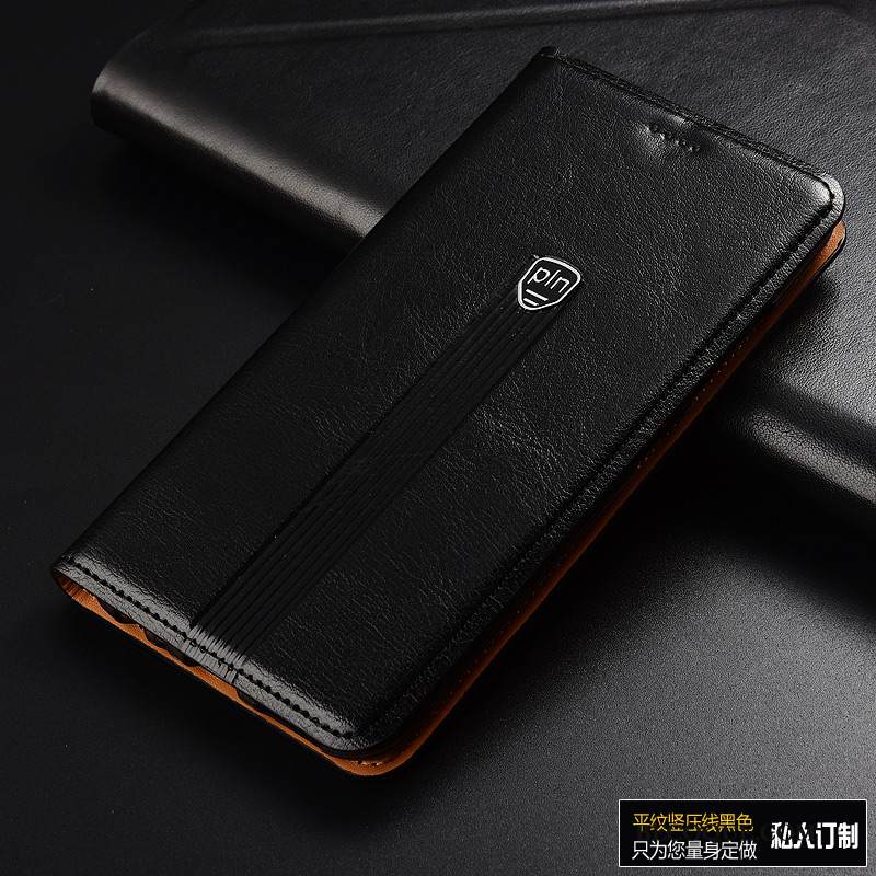 Kuori Samsung Galaxy A9 2018 Laukut Lehmä Ylellisyys, Kotelo Samsung Galaxy A9 2018 Nahka Puhelimen Kuoret Punainen