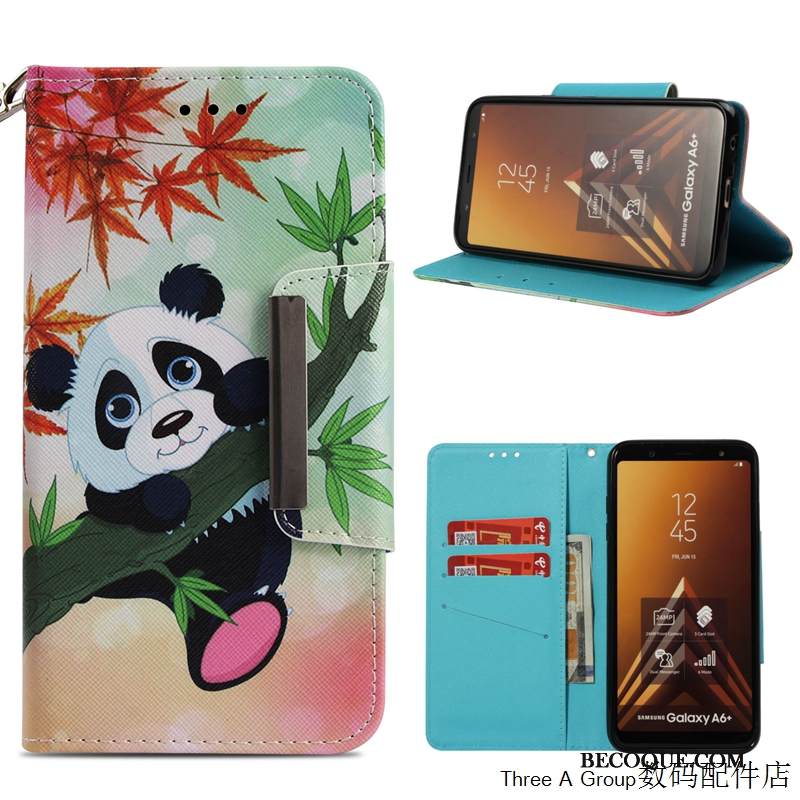 Kuori Samsung Galaxy A9 2018 Nahka Puhelimen Kuoret Persoonallisuus, Kotelo Samsung Galaxy A9 2018 Kuoret Murtumaton Ripustettavat Koristeet