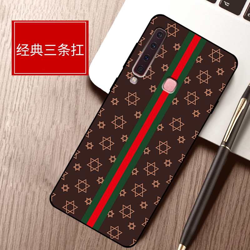 Kuori Samsung Galaxy A9 2018 Sarjakuva Pesty Suede Persoonallisuus, Kotelo Samsung Galaxy A9 2018 Pehmeä Neste Puhelimen Kuoret Korkea