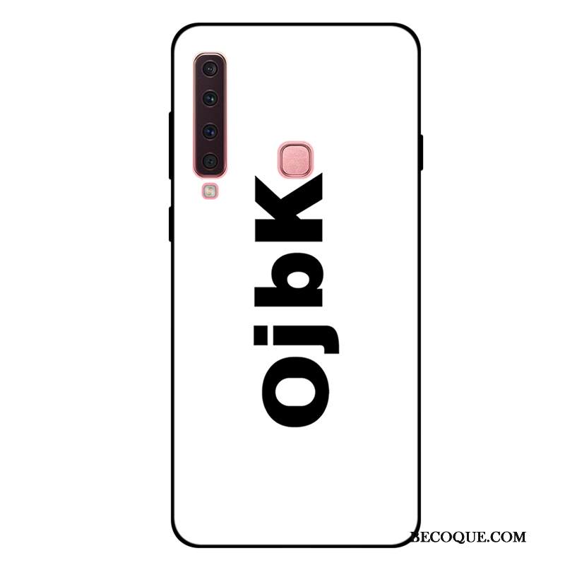 Kuori Samsung Galaxy A9 2018 Silikoni Rakastunut Valkoinen, Kotelo Samsung Galaxy A9 2018 Laukut Murtumaton Puhelimen Kuoret