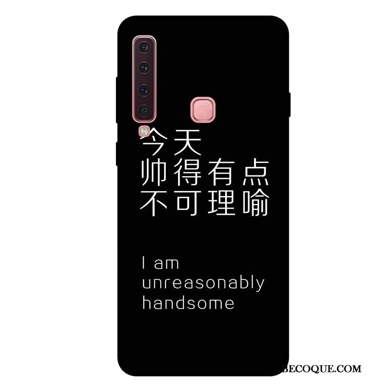 Kuori Samsung Galaxy A9 2018 Silikoni Rakastunut Valkoinen, Kotelo Samsung Galaxy A9 2018 Laukut Murtumaton Puhelimen Kuoret