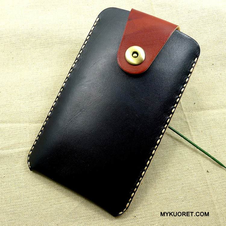 Kuori Samsung Galaxy A9 Laukut Eurooppa Punainen, Kotelo Samsung Galaxy A9 Nahka Manuaalinen Lehmä