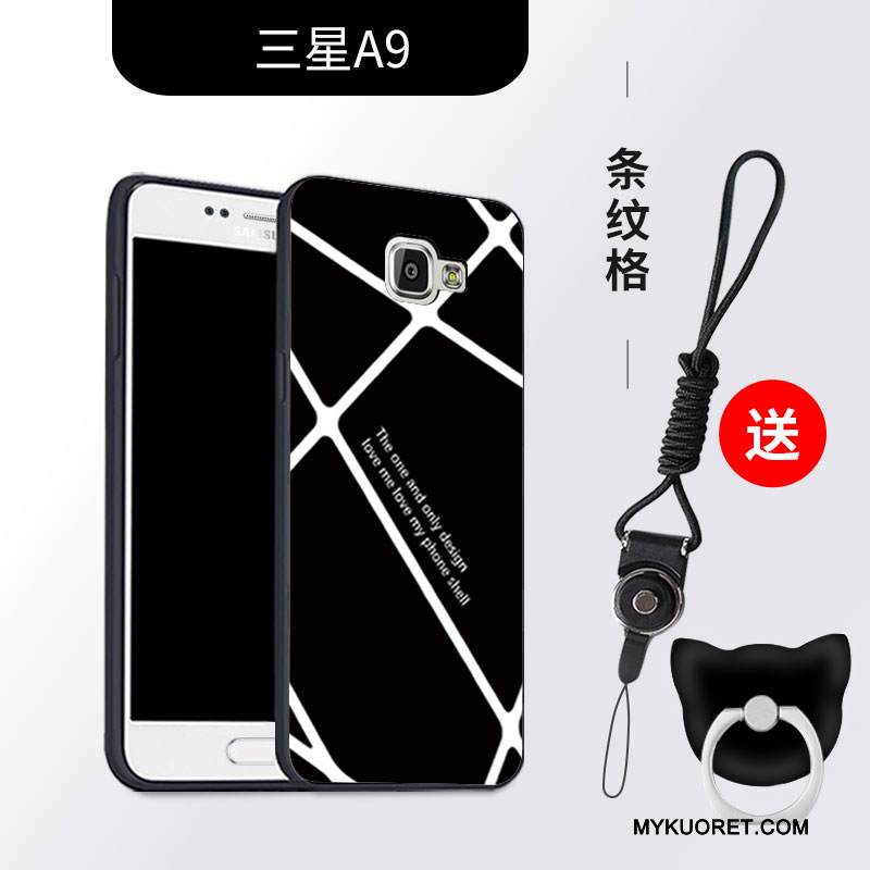 Kuori Samsung Galaxy A9 Laukut Murtumaton Puhelimen Kuoret, Kotelo Samsung Galaxy A9 Suojaus Pesty Suede