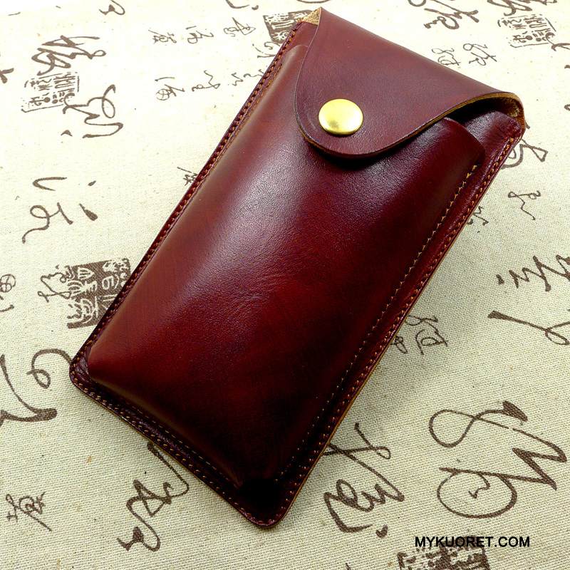 Kuori Samsung Galaxy A9 Laukut Musta, Kotelo Samsung Galaxy A9 Nahka