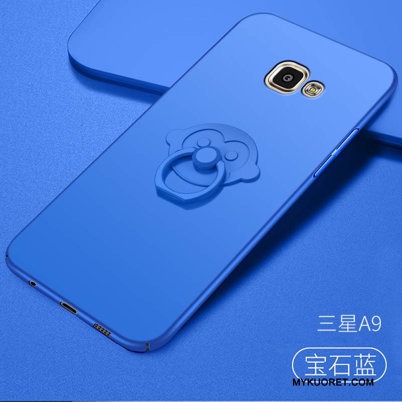 Kuori Samsung Galaxy A9 Laukut Pesty Suede Murtumaton, Kotelo Samsung Galaxy A9 Kova Trendi