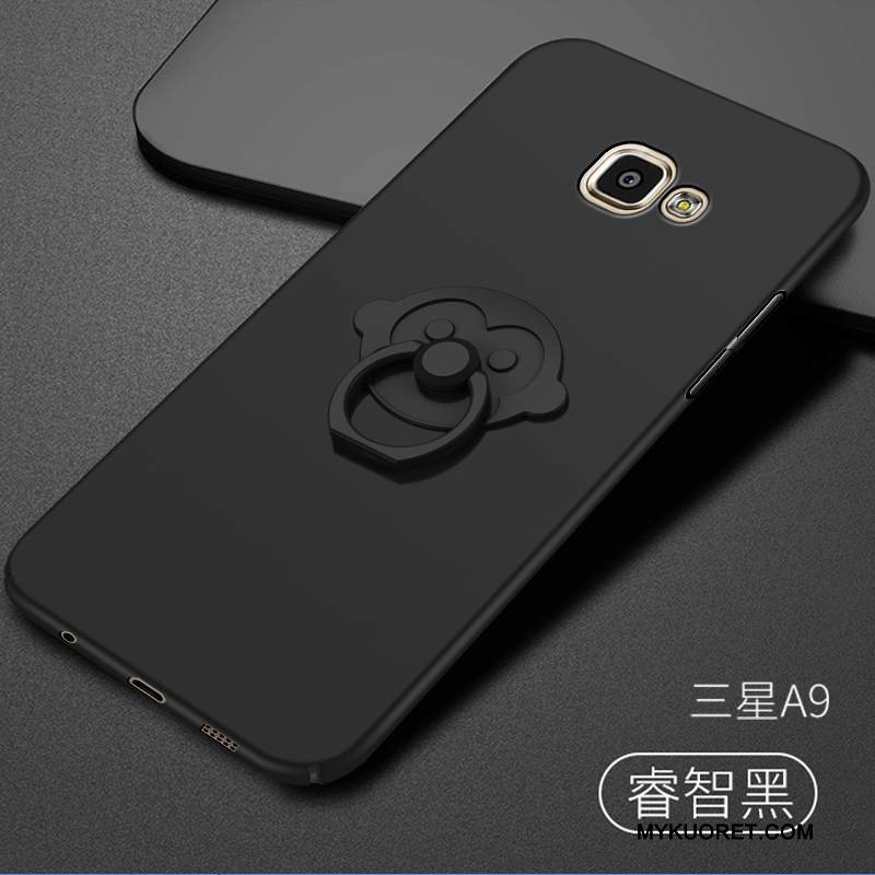 Kuori Samsung Galaxy A9 Laukut Pesty Suede Murtumaton, Kotelo Samsung Galaxy A9 Kova Trendi