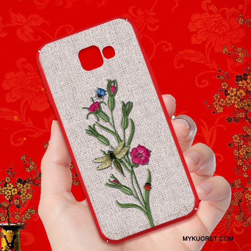 Kuori Samsung Galaxy A9 Laukut Puhelimen Kuoret Persoonallisuus, Kotelo Samsung Galaxy A9 Luova Harmaa Korkea