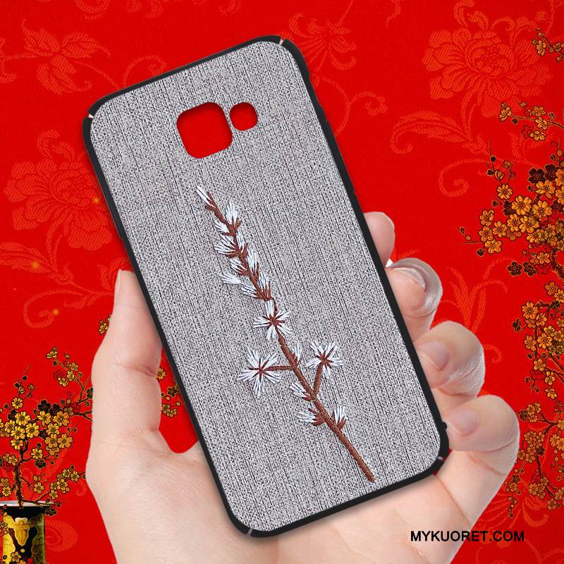 Kuori Samsung Galaxy A9 Laukut Puhelimen Kuoret Persoonallisuus, Kotelo Samsung Galaxy A9 Luova Harmaa Korkea