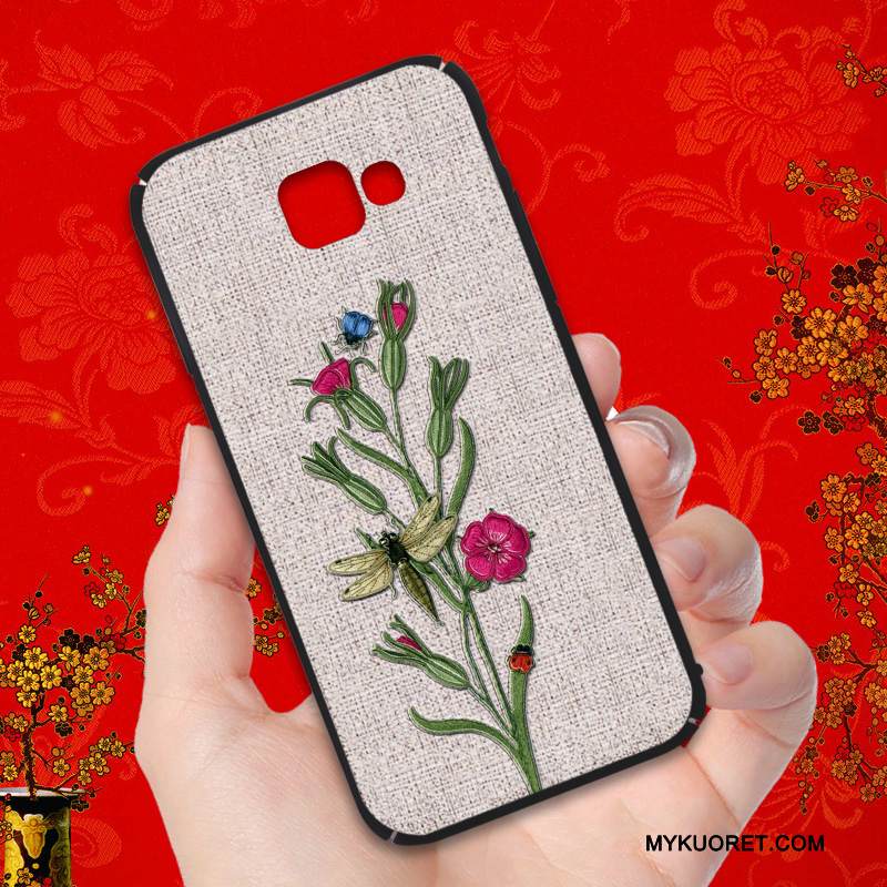 Kuori Samsung Galaxy A9 Laukut Puhelimen Kuoret Persoonallisuus, Kotelo Samsung Galaxy A9 Luova Harmaa Korkea