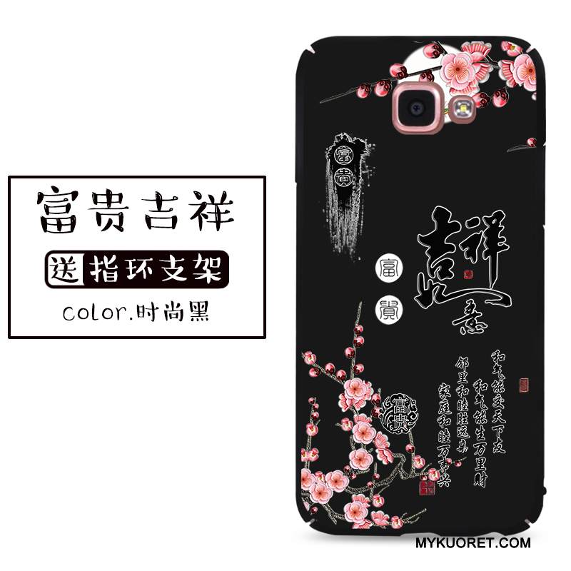 Kuori Samsung Galaxy A9 Laukut Punainen Puhelimen Kuoret, Kotelo Samsung Galaxy A9 Suojaus Kissa Keltainen