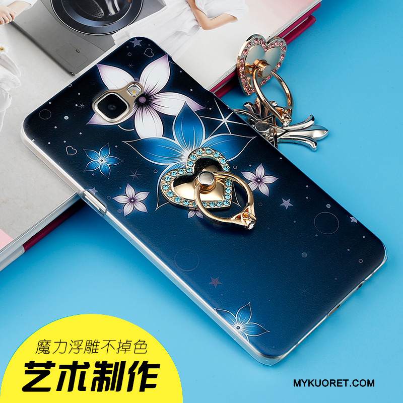 Kuori Samsung Galaxy A9 Maalaus Punainen Puhelimen Kuoret, Kotelo Samsung Galaxy A9 Murtumaton