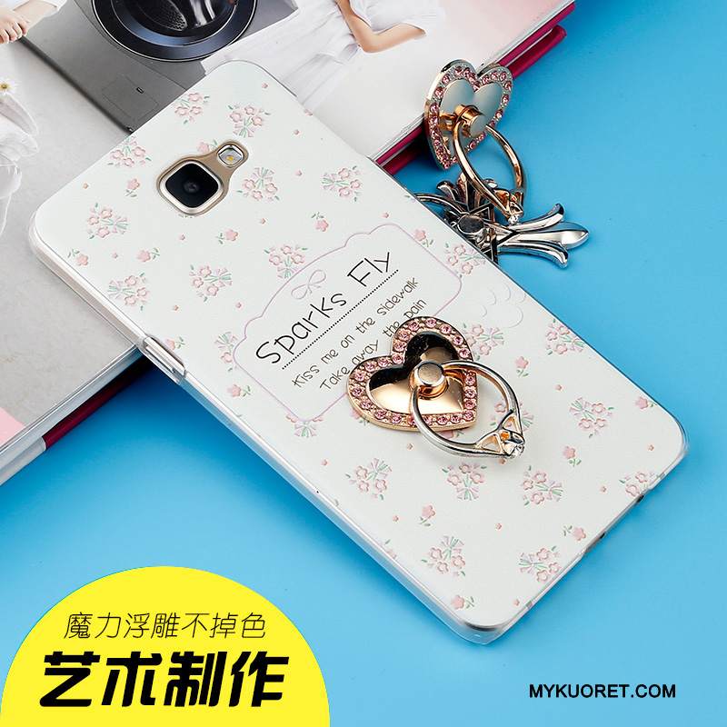 Kuori Samsung Galaxy A9 Maalaus Punainen Puhelimen Kuoret, Kotelo Samsung Galaxy A9 Murtumaton