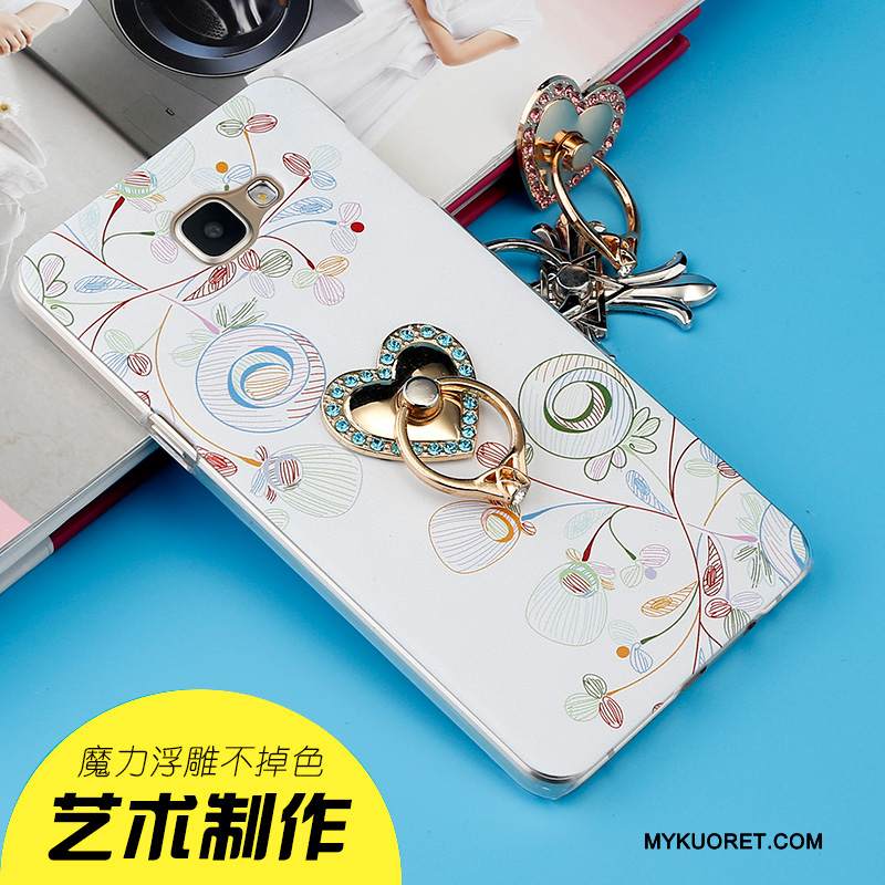 Kuori Samsung Galaxy A9 Maalaus Punainen Puhelimen Kuoret, Kotelo Samsung Galaxy A9 Murtumaton