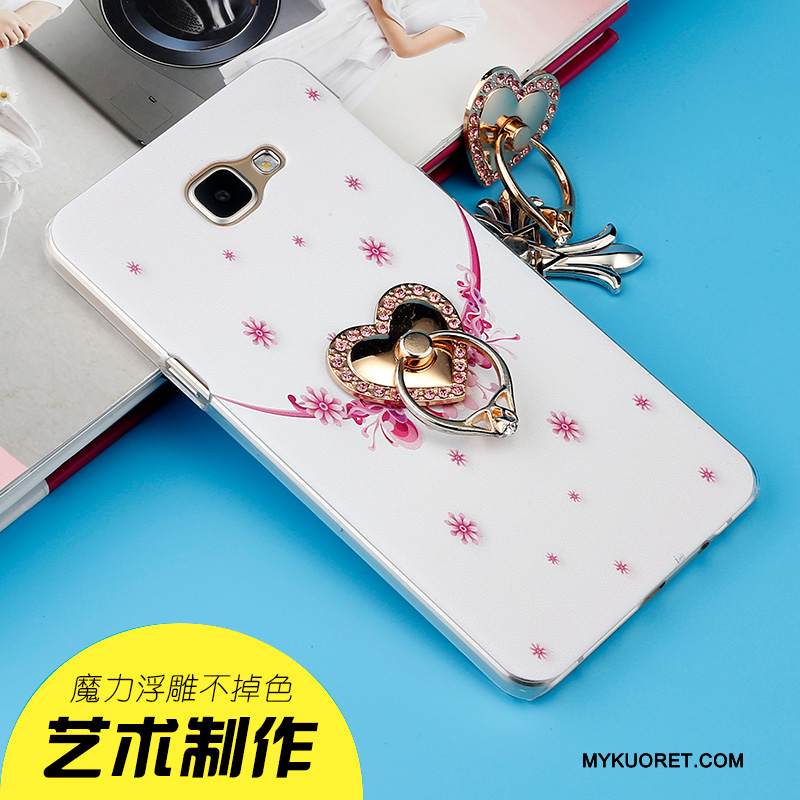 Kuori Samsung Galaxy A9 Maalaus Punainen Puhelimen Kuoret, Kotelo Samsung Galaxy A9 Murtumaton