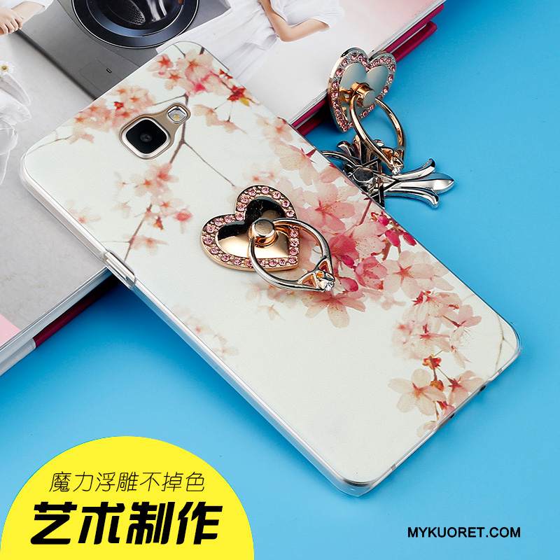 Kuori Samsung Galaxy A9 Maalaus Punainen Puhelimen Kuoret, Kotelo Samsung Galaxy A9 Murtumaton