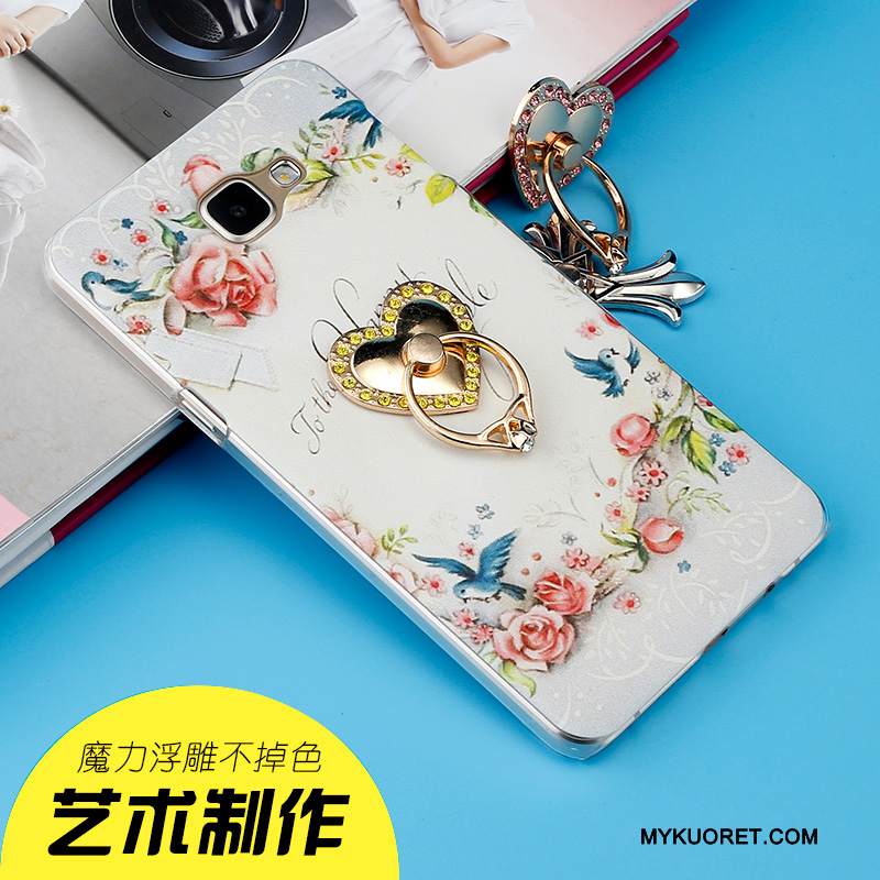 Kuori Samsung Galaxy A9 Maalaus Punainen Puhelimen Kuoret, Kotelo Samsung Galaxy A9 Murtumaton