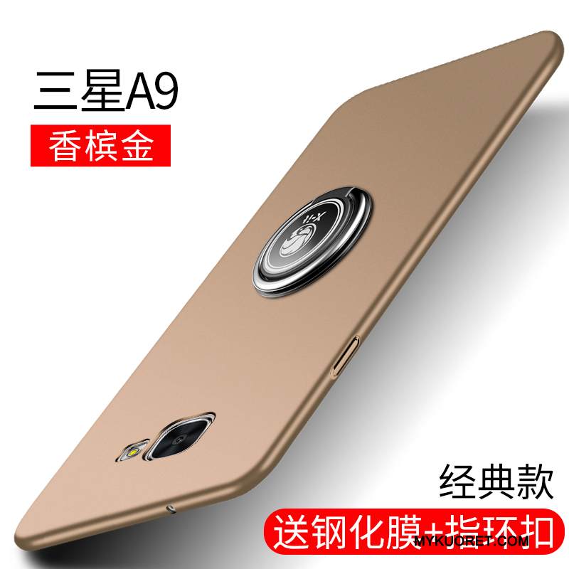 Kuori Samsung Galaxy A9 Monivärinen Murtumaton Puhelimen Kuoret, Kotelo Samsung Galaxy A9 Silikoni Pesty Suede