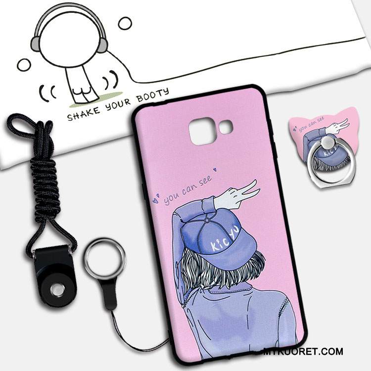 Kuori Samsung Galaxy A9 Pehmeä Neste Vaalean Vihreä, Kotelo Samsung Galaxy A9 Tuki Pesty Suede Puhelimen Kuoret