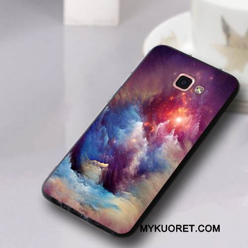 Kuori Samsung Galaxy A9 Pehmeä Neste Valkoinen Puhelimen Kuoret, Kotelo Samsung Galaxy A9 Suojaus Korkea Trendi