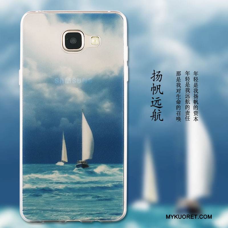 Kuori Samsung Galaxy A9 Pehmeä Neste Vihreä Vaalean, Kotelo Samsung Galaxy A9 Suojaus Murtumaton Pesty Suede