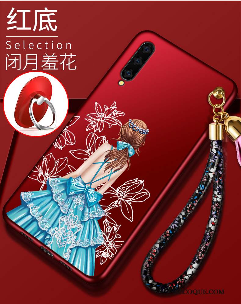 Kuori Samsung Galaxy A90 5g Laukut Punainen Persoonallisuus, Kotelo Samsung Galaxy A90 5g Luova Kevyt Puhelimen Kuoret