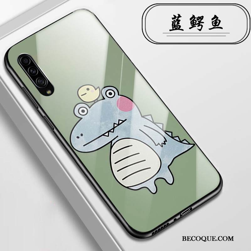 Kuori Samsung Galaxy A90 5g Sarjakuva Lasi Jauhe, Kotelo Samsung Galaxy A90 5g Suojaus Puhelimen Kuoret Krokotiili