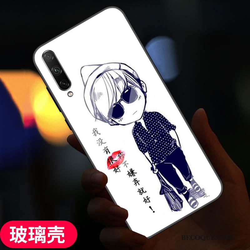 Kuori Samsung Galaxy A90 5g Silikoni Lasi Muokata, Kotelo Samsung Galaxy A90 5g Tila Peili Sininen