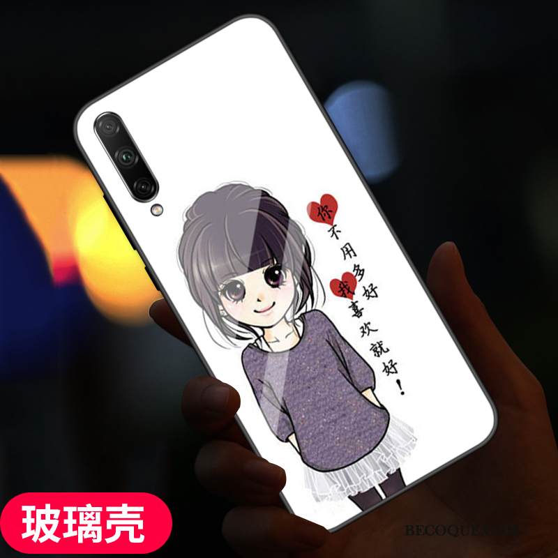 Kuori Samsung Galaxy A90 5g Silikoni Lasi Muokata, Kotelo Samsung Galaxy A90 5g Tila Peili Sininen