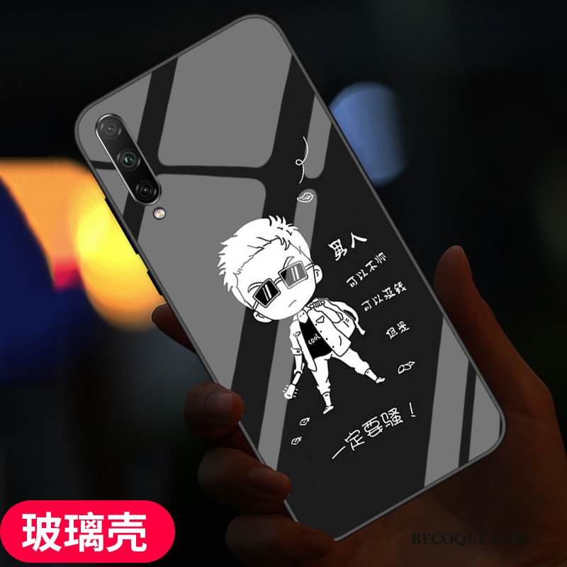 Kuori Samsung Galaxy A90 5g Silikoni Lasi Muokata, Kotelo Samsung Galaxy A90 5g Tila Peili Sininen